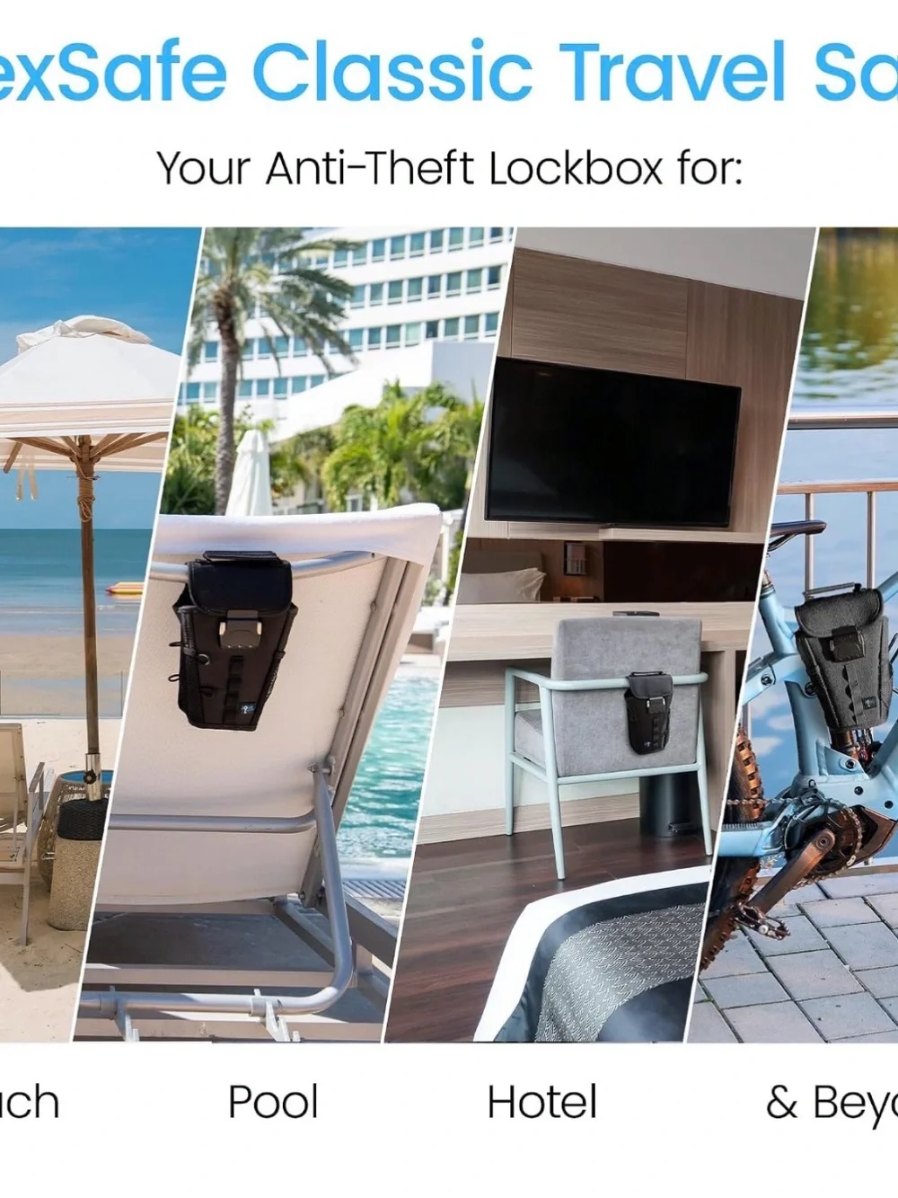 AquaVault Portable Travel Safe